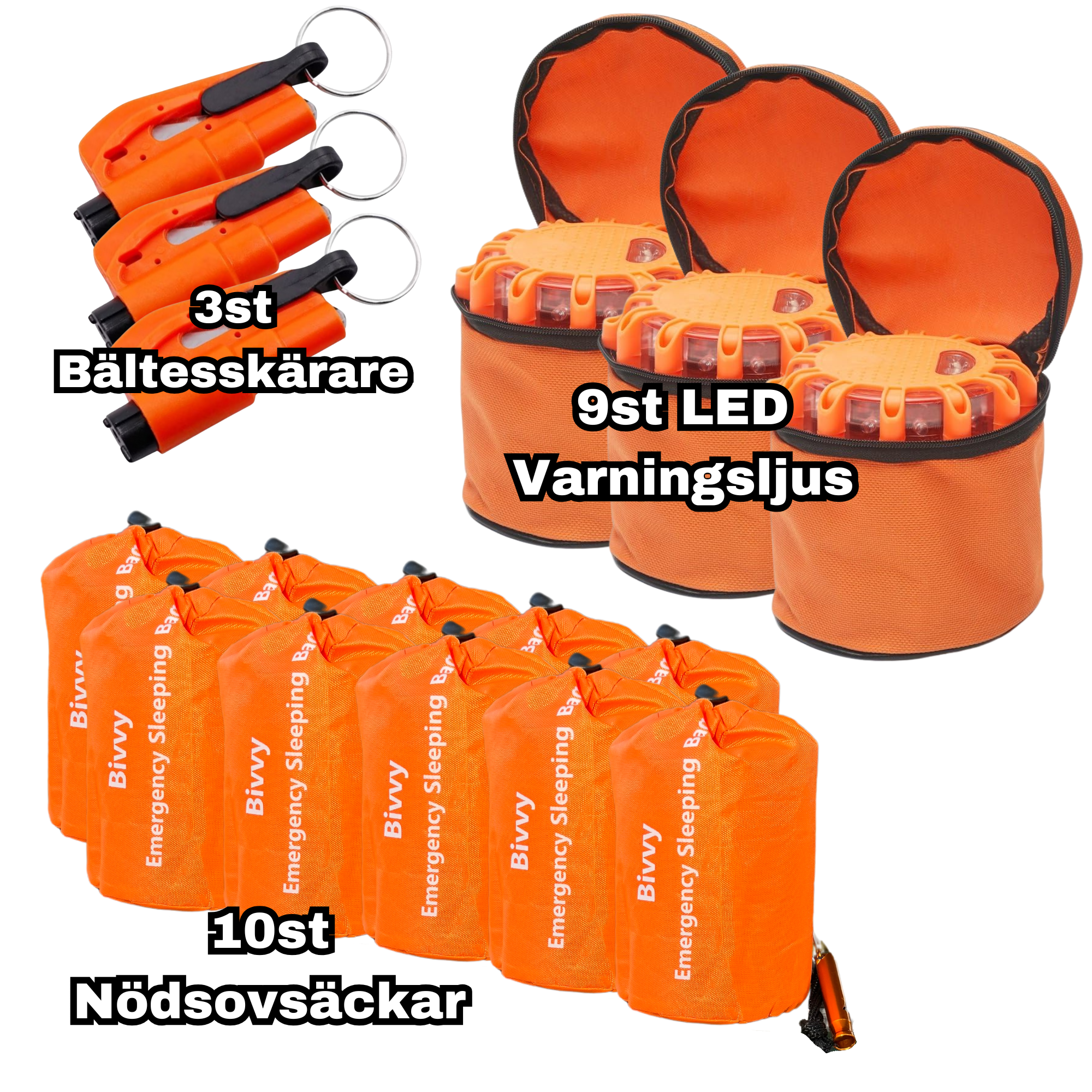 Grundläggande Nödpaket Bil - Vinter