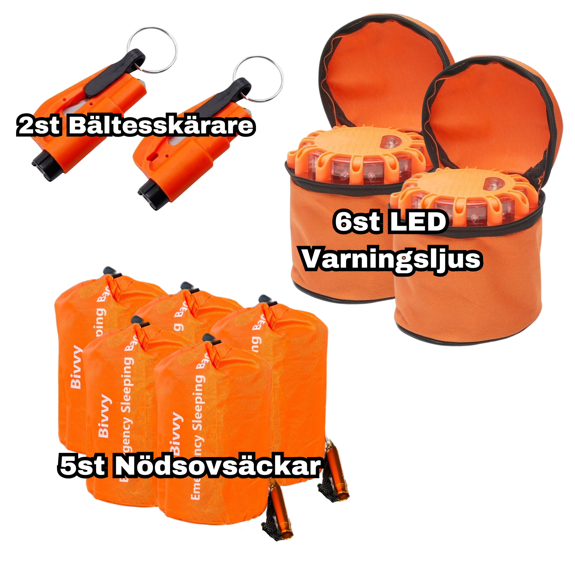 Grundläggande Nödpaket Bil - Vinter