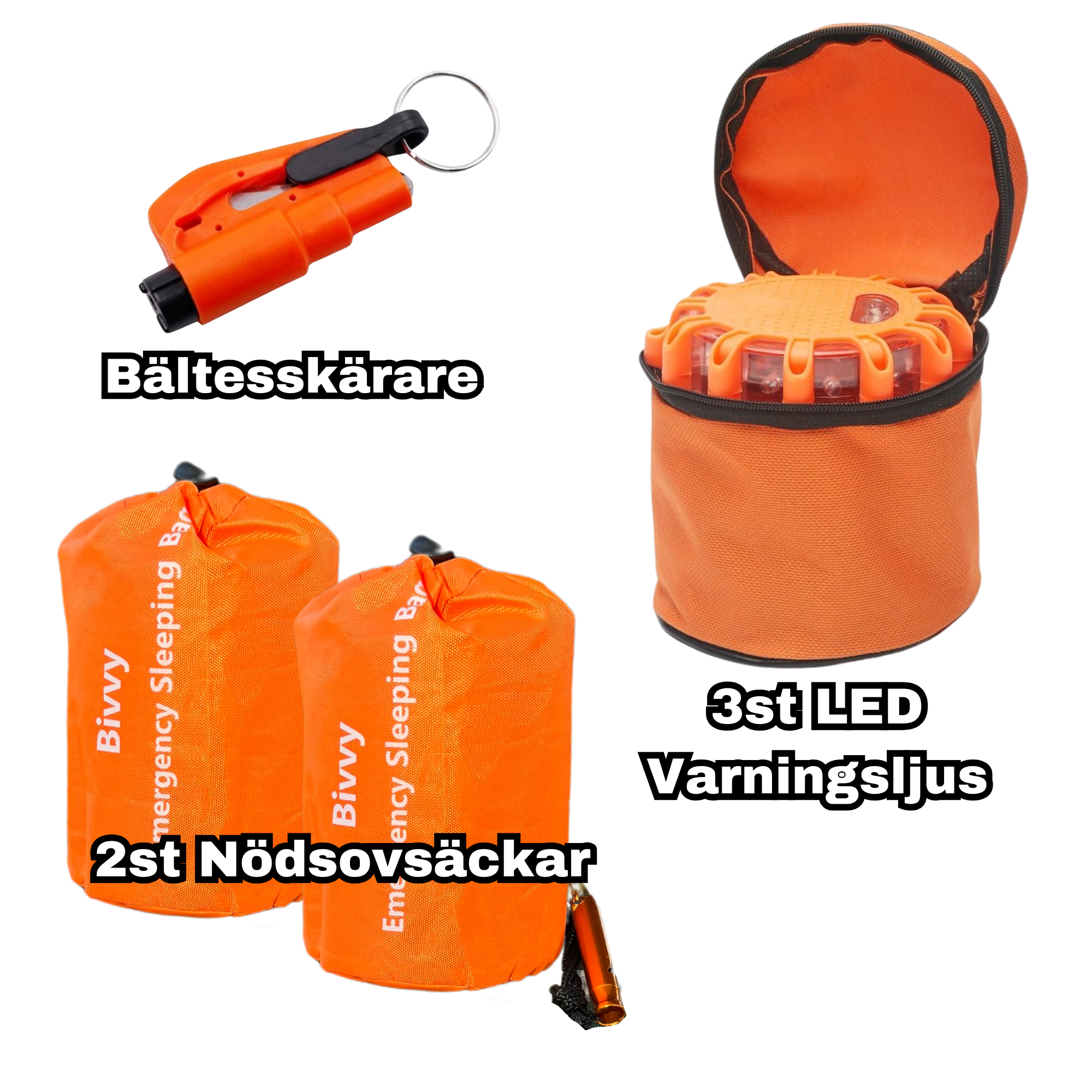 Grundläggande Nödpaket Bil - Vinter