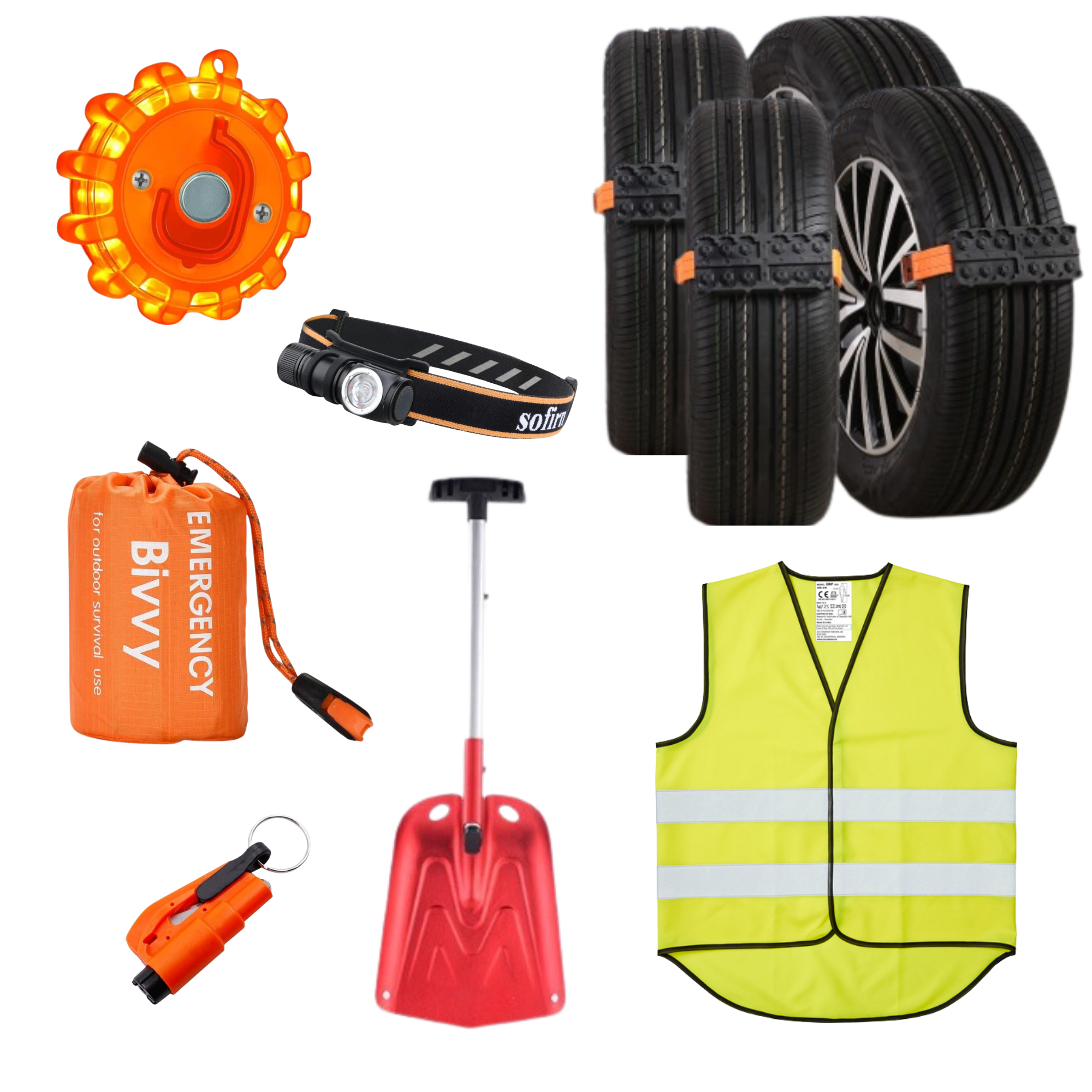 Komplett Nödpaket Bil - Vinter