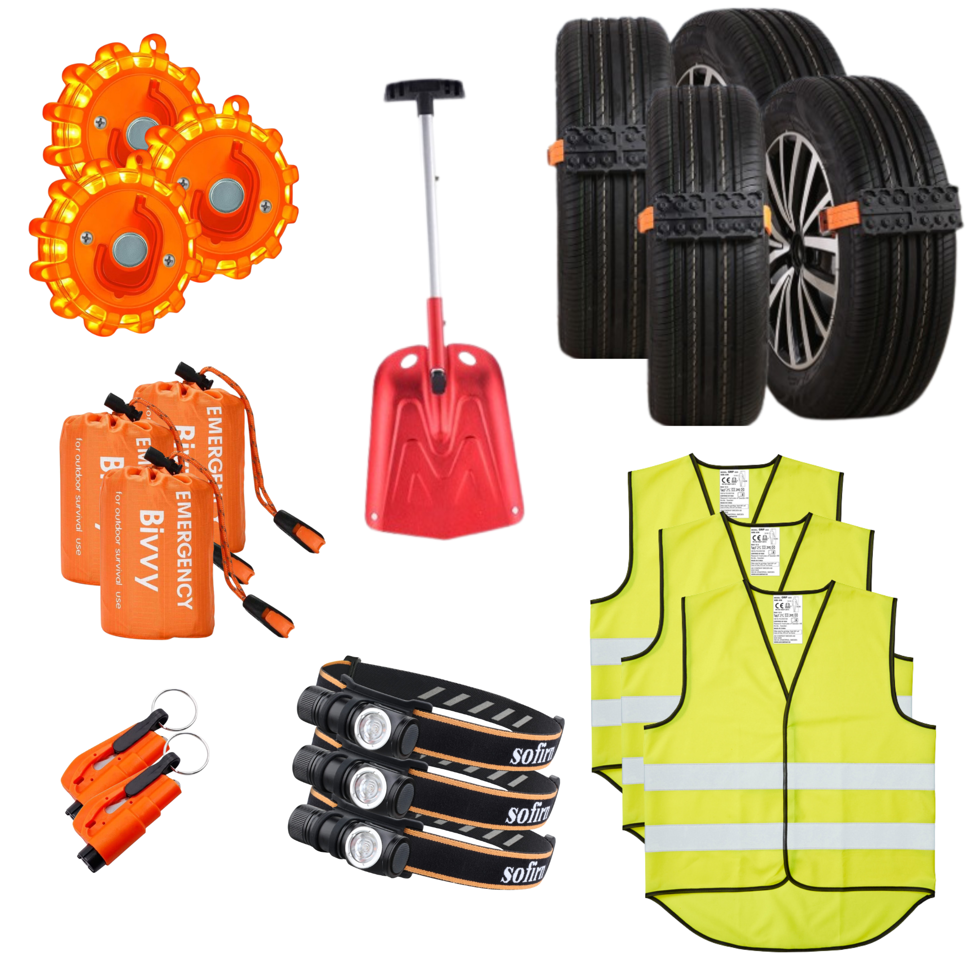 Komplett Nödpaket Bil - Vinter