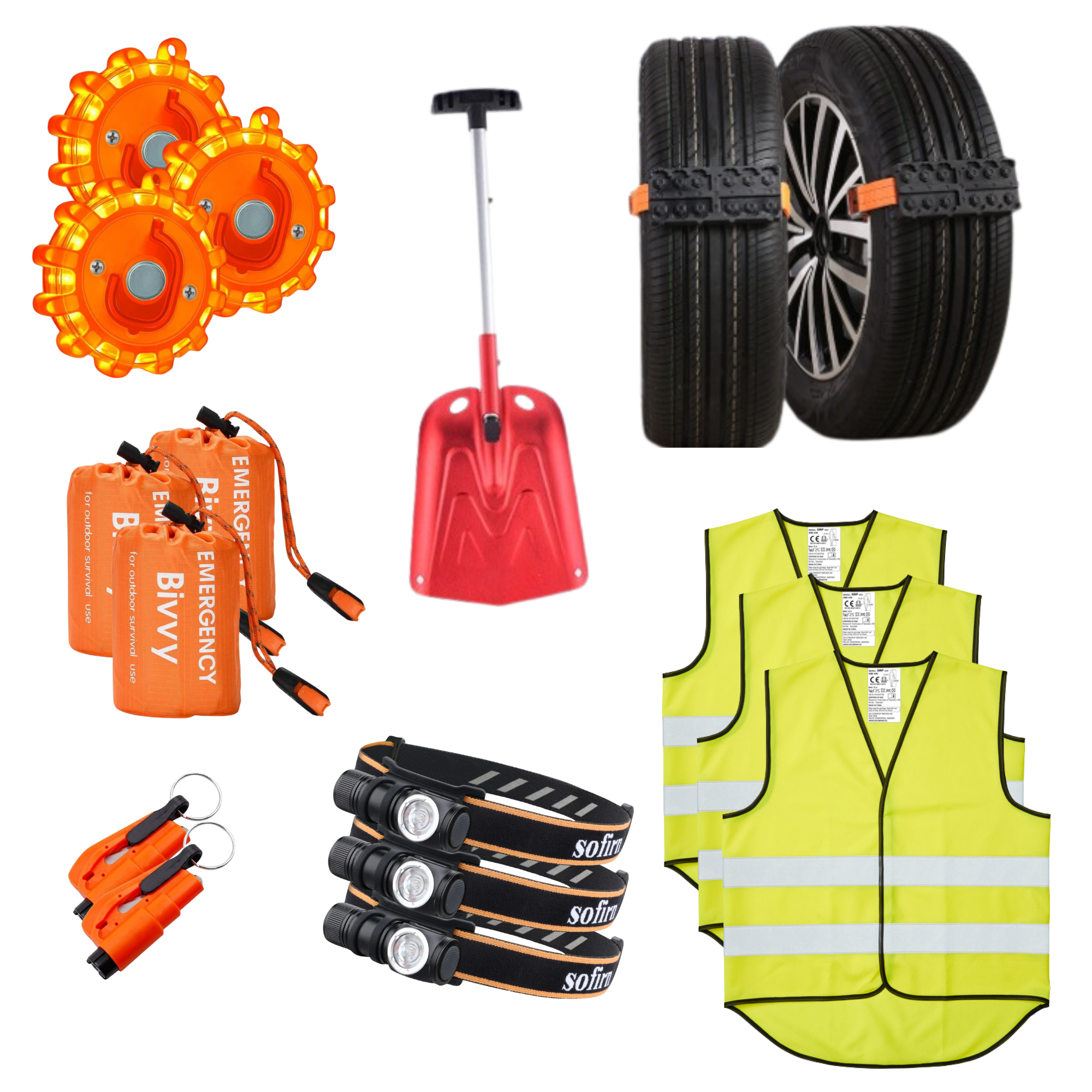 Komplett Nödpaket Bil - Vinter