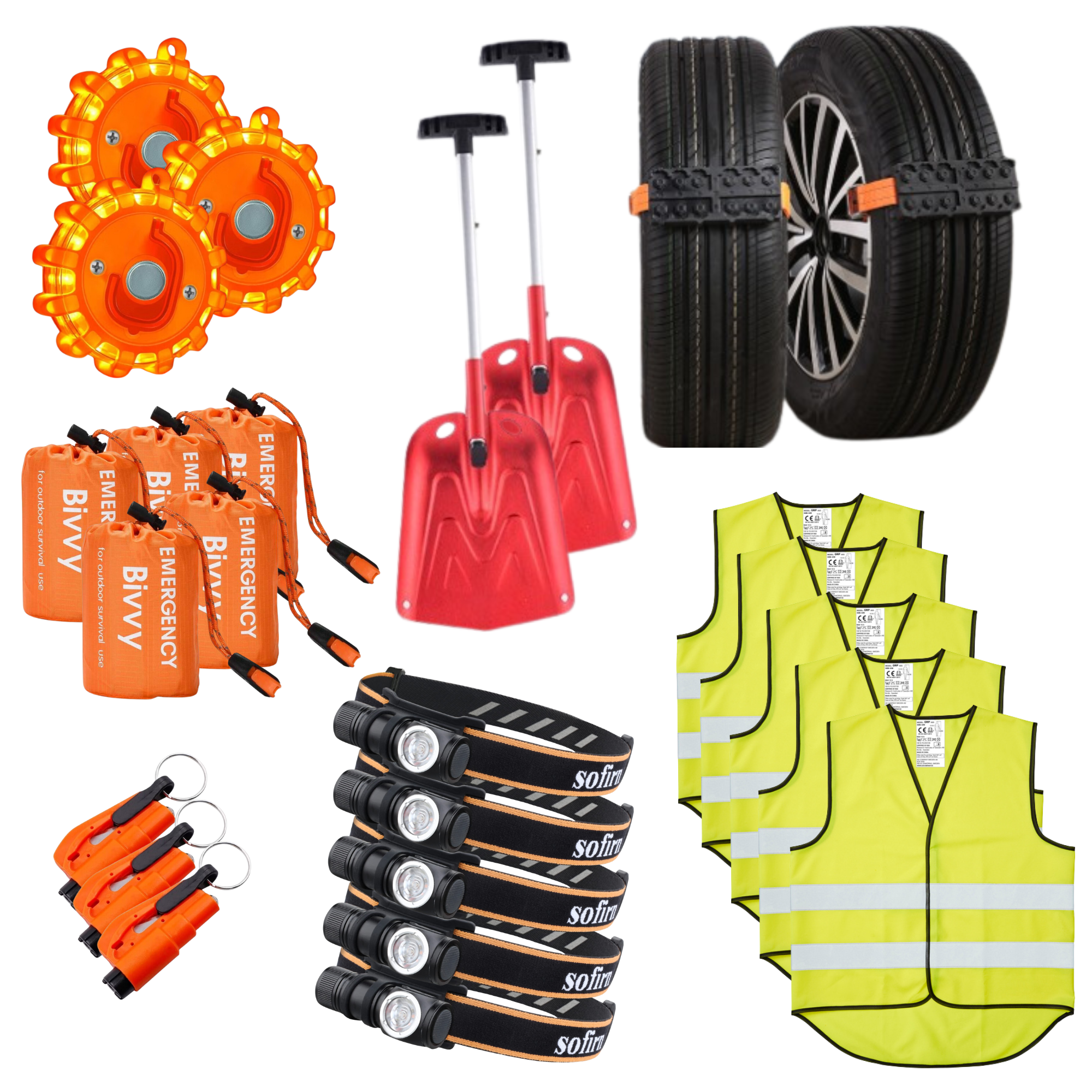 Komplett Nödpaket Bil - Vinter