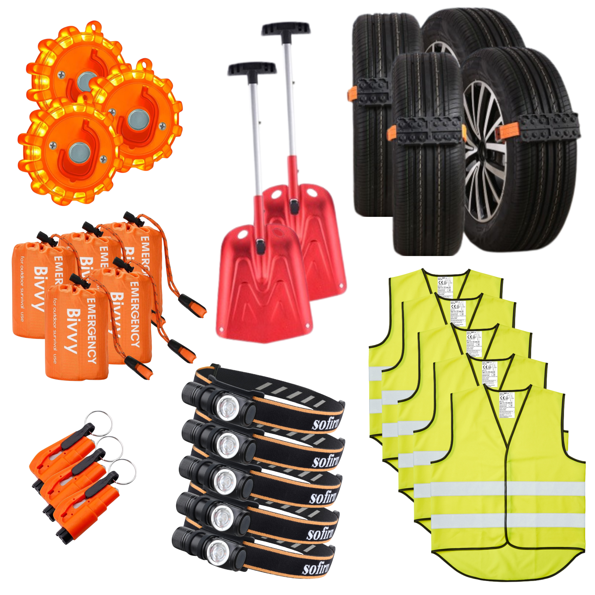 Komplett Nödpaket Bil - Vinter