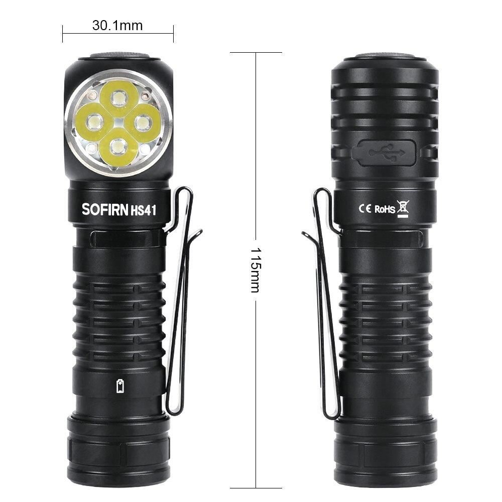Kraftfull 4000LM Pannlampa