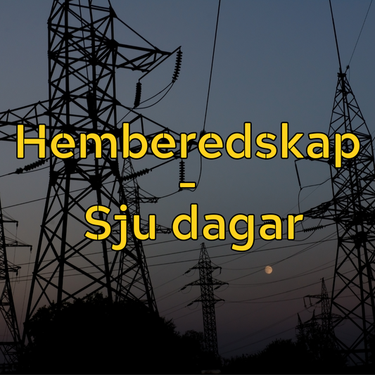 Hemberedskap - Sju dagar