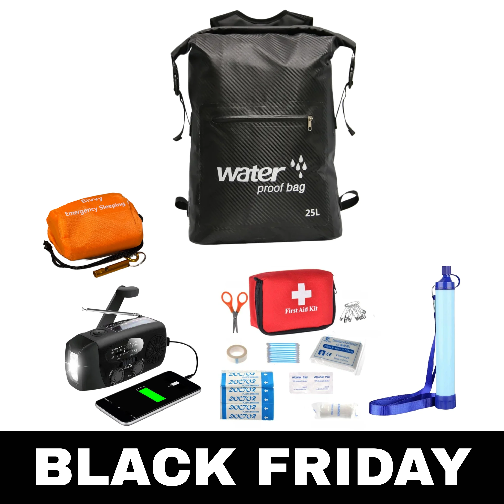 Bug Out Bag - Komplett Beredskapsväska